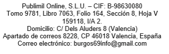 Datos identificativos